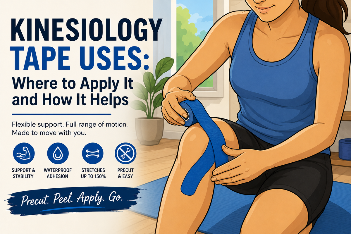 Kinesiology Tape Uses: Where to Apply It and How It Helps