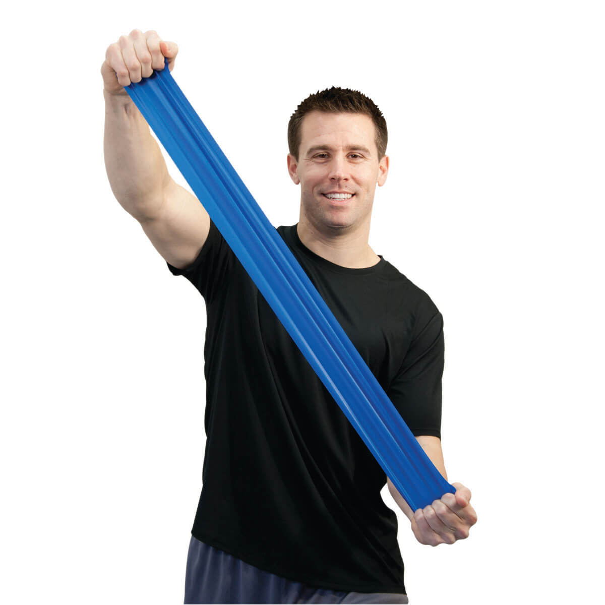 CanDo Theraband Sup R Band Latex Free Blue Heavy Exercise & Therapy Band Rehab
