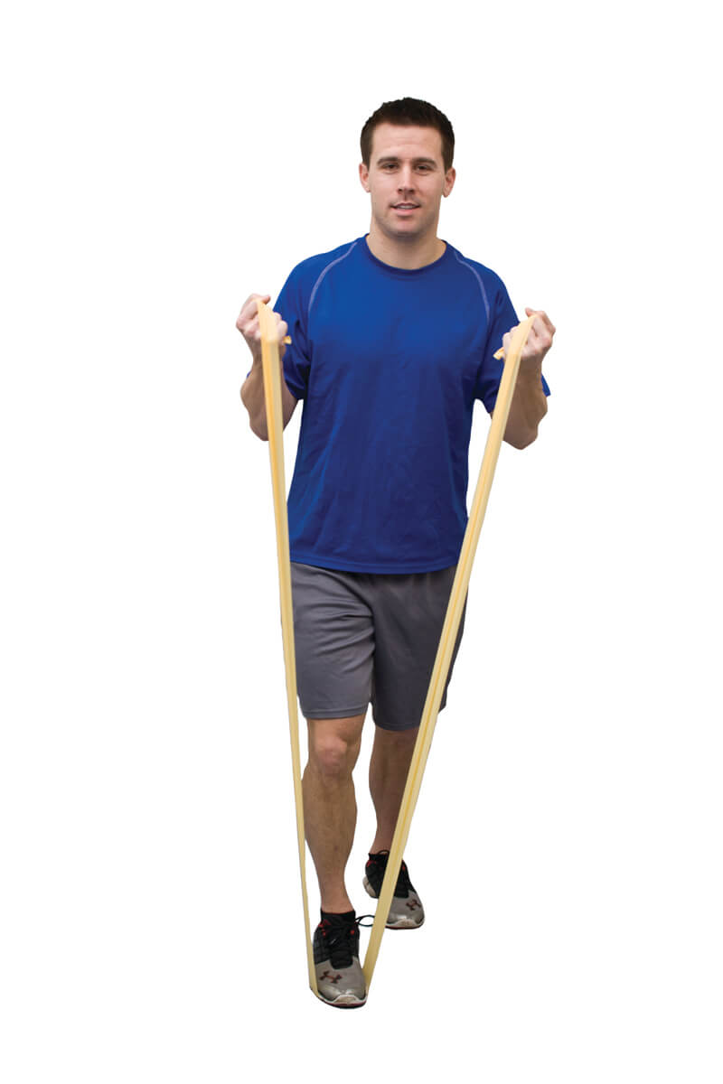 Val U Band Latex Free Exercise Bands - 5 Foot Strips, 50 & 100 Yard Rolls - CanDo