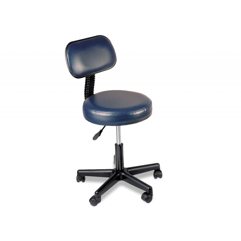 CanDo Pneumatic Rolling Swivel Stool - With/Without Backrest