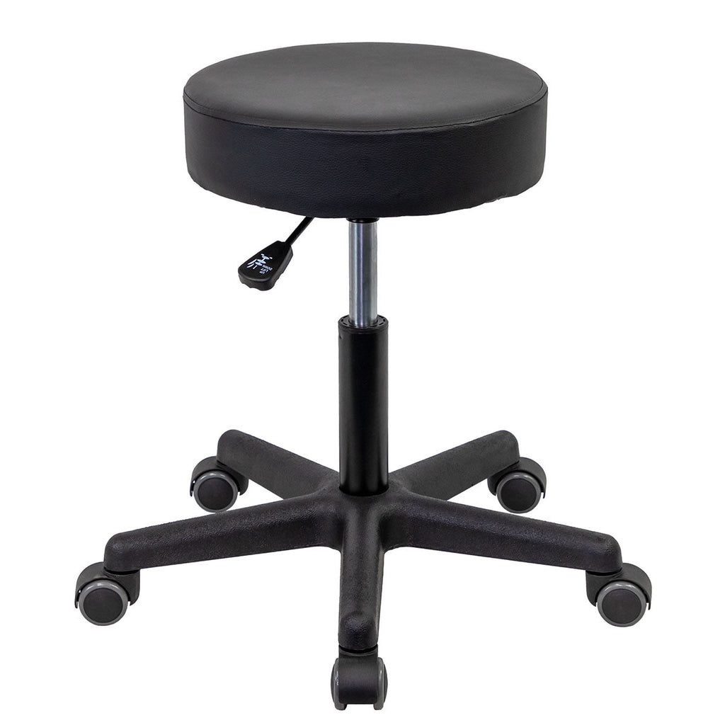 CanDo Pneumatic Rolling Swivel Stool - With/Without Backrest