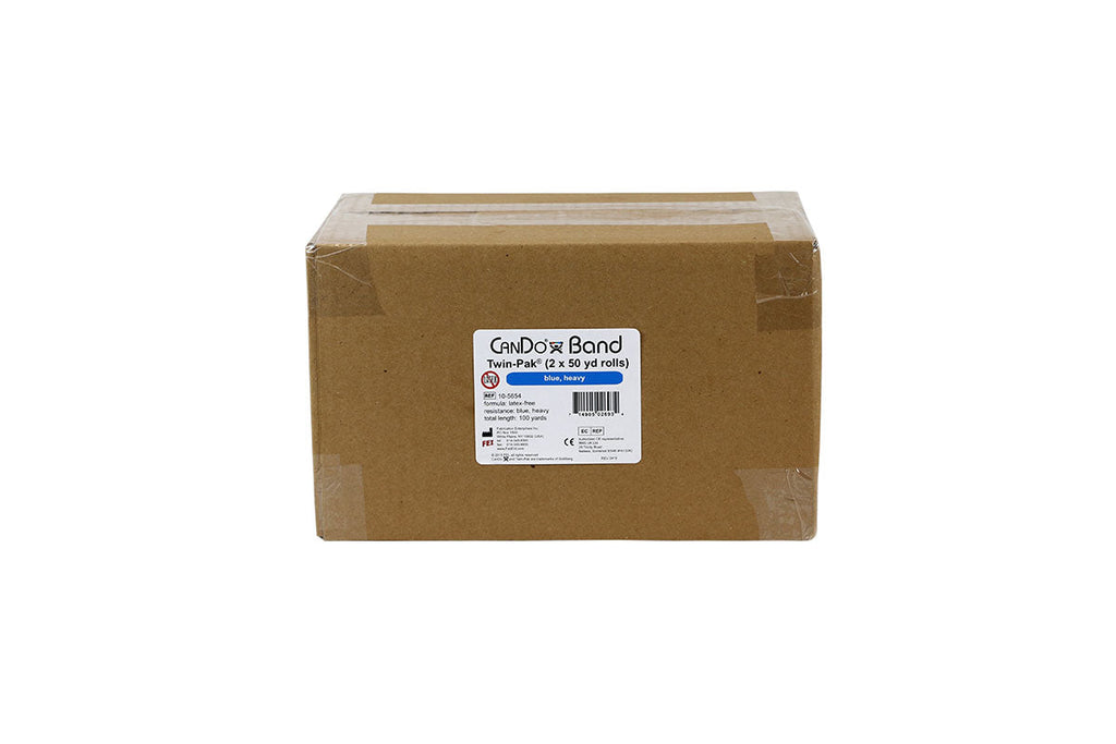 Latex Free Exercise Bands - 25 50 & 100 Yard Rolls - CanDo