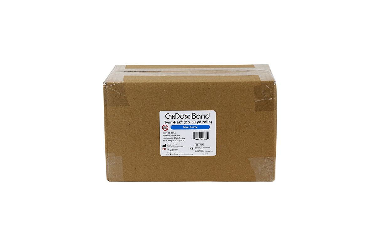 Latex Free Exercise Bands - 25 50 & 100 Yard Rolls - CanDo