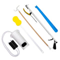 FabLife Hip Rehab Kit - Reacher, Sponge, Sock Aid, Shoehorn, Dressing Stick