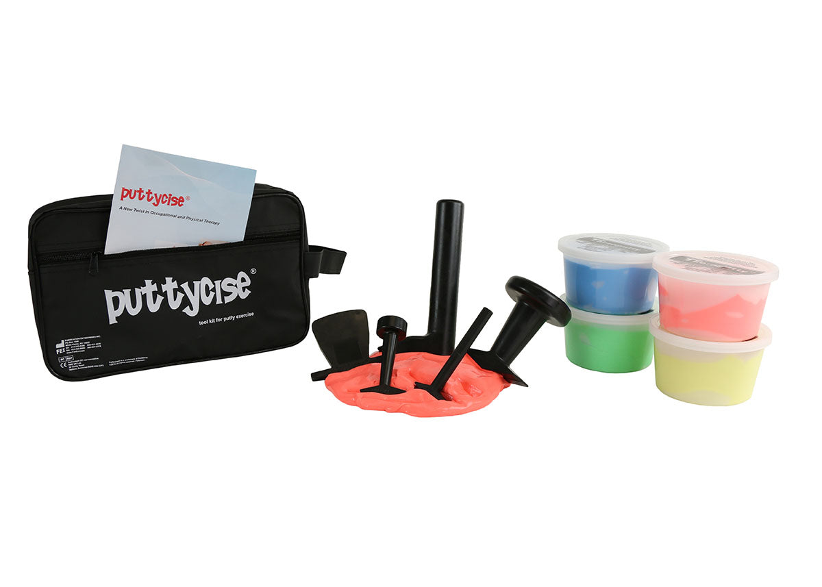 Theraputty & Puttycise Exercise Putty & 5 Piece Tool Set - CanDo