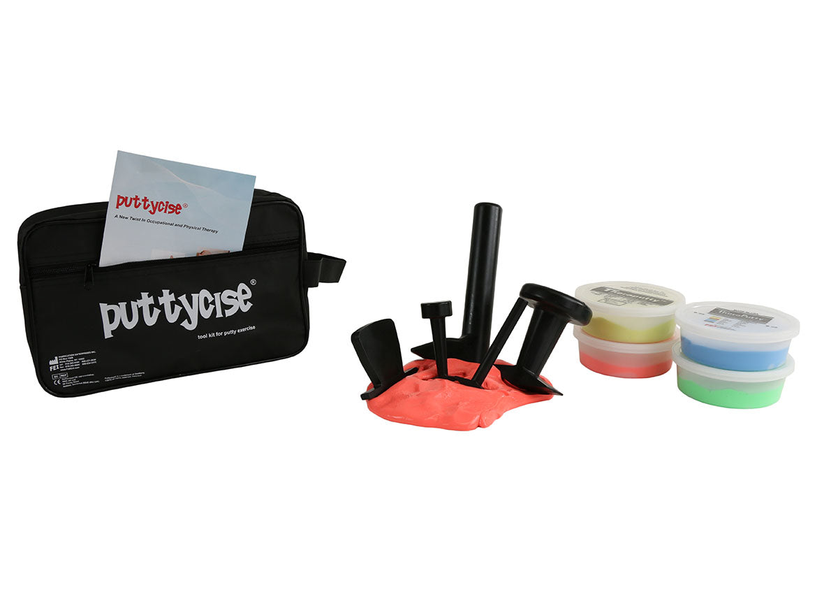 Theraputty & Puttycise Exercise Putty & 5 Piece Tool Set - CanDo