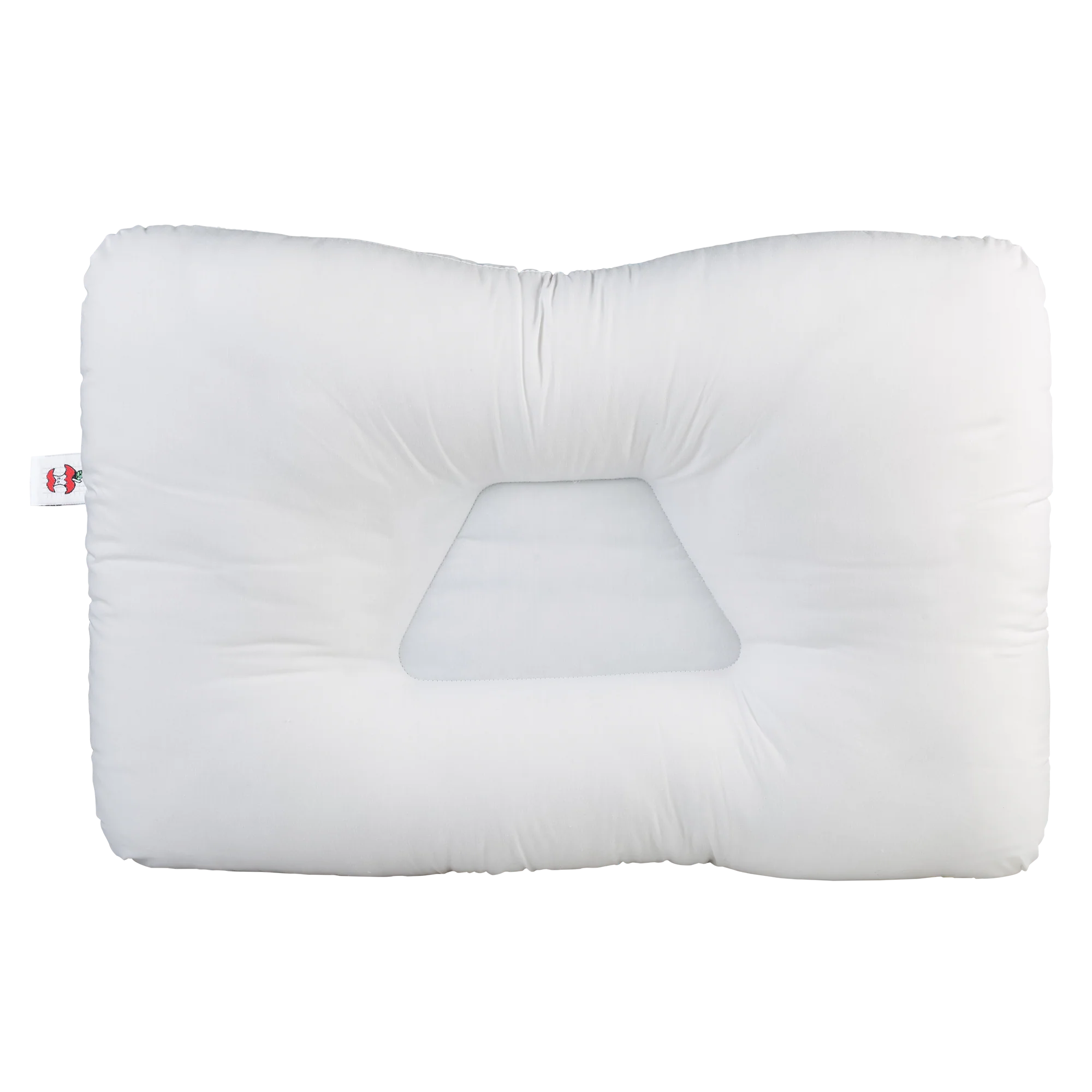 White core products cervical pillow on a white background